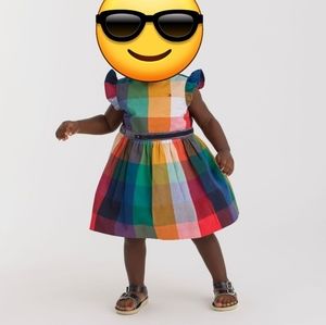 Plaid Tommy Hilfiger Baby Girl Toddler Sun Dress